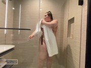 BBW shower tease 14/16