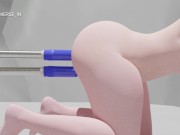 Mei and the Fuck Machine: Loud Double Penetration Orgasm! (Voices and Sound) - Part 2 8/16