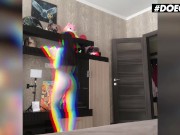 Doegirls - Hayli Sanders Hot Big Ass Ukrainian Teen Homemade Dildo Masturbation In Quarantine With Her Toy 4/16