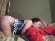 Step brother pounds and show her he is the best men she will get 5/16