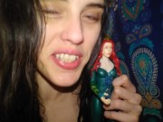 PinkMoonLust Giantess Giant Fetish Screen Test Camera Angle Action Figure Doll Figurine Toy 8/16