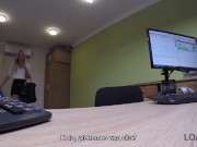 LOAN4K Lassie arañó un coche caro y decidió follar por un préstamo 1/16