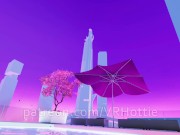 Oily Babe In Just A Shirt In Pool Strips Down Roll Grind Hips Hentai POV Lap Dance Thicc Thighs 1/16