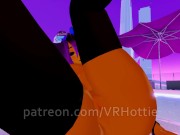 Oily Babe In Just A Shirt In Pool Strips Down Roll Grind Hips Hentai POV Lap Dance Thicc Thighs 13/16