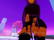 Oily Babe In Just A Shirt In Pool Strips Down Roll Grind Hips Hentai POV Lap Dance Thicc Thighs 2/16