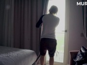 Отблагодарила соседа за помощь, и показала что умею делать ногами || Murstar 1/16