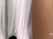Amazing Handjob Ends With Cum on Her Tiny Tits Amateur AmyGabe 11/16