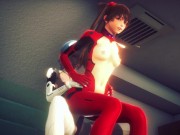 Asuka and Rei having hot lesbian sex(3D PORN)|Neon Genesis Evangelion 12/16