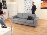 ExposedCasting - Coco De Mal Sexy Serbian Babe Hardcore Close Up Pussy Fuck Leads To Squirting 1/16