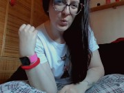 Your Italian giantess puts you inside her pussy with this endoscope 1/16