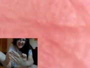 Your Italian giantess puts you inside her pussy with this endoscope 16/16