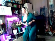 Very hot mature dirty talk and hard dildo fucking performed by a mature slutty bitch with big tits)) 3/16