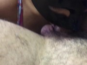 Stepdaughter eating chocolate with cum 7/16