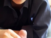 Wife picks up my dick with naughty tongue 3/16