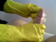 Große Ladung in meinen Handschuh bekommen 10/16