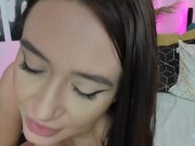 Hot BongaCams babe puts cream on her ass for extra spicy BJ 2/16