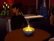 I Fuck my Horny Lesbian Girlfriend in the Middle of a Restaurant - Sexual Hot Animations 2/16