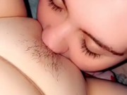 Eating my girl’s thick tight pussy
