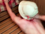 StepSister Lustfully Sucks My Dick And Hard Fucks In The Bathhouse 10/16