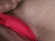 RUIVA ACORDOU COM TESAO E GRAVOU SUA BUCETA MOLHADA, BATEU UMA ATE GOZAR 2/16