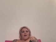 pantyhose x big dildo play 15/16