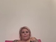 pantyhose x big dildo play 16/16