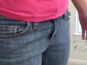 18yr old wholesome newbie sucks cock in this video 4/16