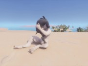 Wild Life / Kira Lion Furry gets Facefucked 1/16