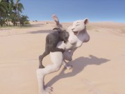 Wild Life / Kira Lion Furry gets Facefucked 12/16