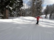 Эксгибиционистка катается на горных лыжах и шалит в канатке 9/16
