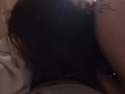 Sucking BBC to swallow Daddy’s Nut 5/16