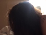 Sucking BBC to swallow Daddy’s Nut 9/16