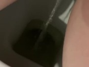 Girl pissing desperation long piss squirt 13/16