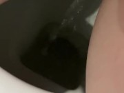 Girl pissing desperation long piss squirt 15/16