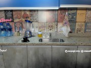 Roleplay you boss fucking your hot big butt secretary in the ass, anal sex, cum on butt, hot video!! 2/16