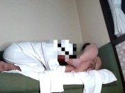 ☆肉感☆むちむちな日本人人妻がクンニと手マンでイカされたあとお返しの乳首責め&フェラ☆熟女☆個人撮影☆素人 9/16