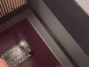 Hotwife gets 4 creampies at the gloryhole - gives hubby sloppy seconds - gloryhole creampie gangbang 2/16