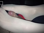 White sexy shoejob 7/16