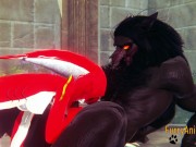 Zelda Hentai - Mipha is fucked by a beast 3/16