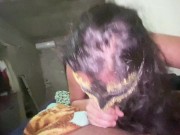 A mi novia le encanta chupar mi verga y cabalga tan increíble que me hace terminar en 3 minutos 8/16