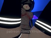 Fishnet Blindfold Strip Brunette POV Lap Dance and Ride Body Rolls 13/16