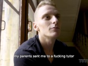 TUTOR4K Boy realizes crave for bondage fetish together with sexy tutor 1/16