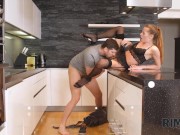 RIM4K Guy didnt expect his work to be interrupted with a rimjob 12/16