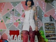 Ramona Flowers Striptease & Acrylic Chair Dance 4/16