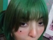 Onii-chan yamete kudasaii xd Jugando con mis tetas uwu 12/16