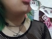 Onii-chan yamete kudasaii xd Jugando con mis tetas uwu 16/16