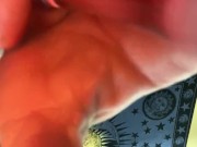 Petting the kitty & smoking 10/16