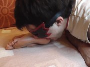 Licked my mistress's feet 9/16