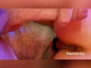 Young slut get fuck and suck hardly her master big cock -slave - cuckold - matt&mia  10/16