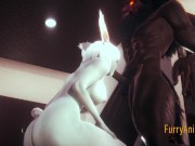 Furry Hentai - Sexy and cute Bunny having sex with a beast 9/16